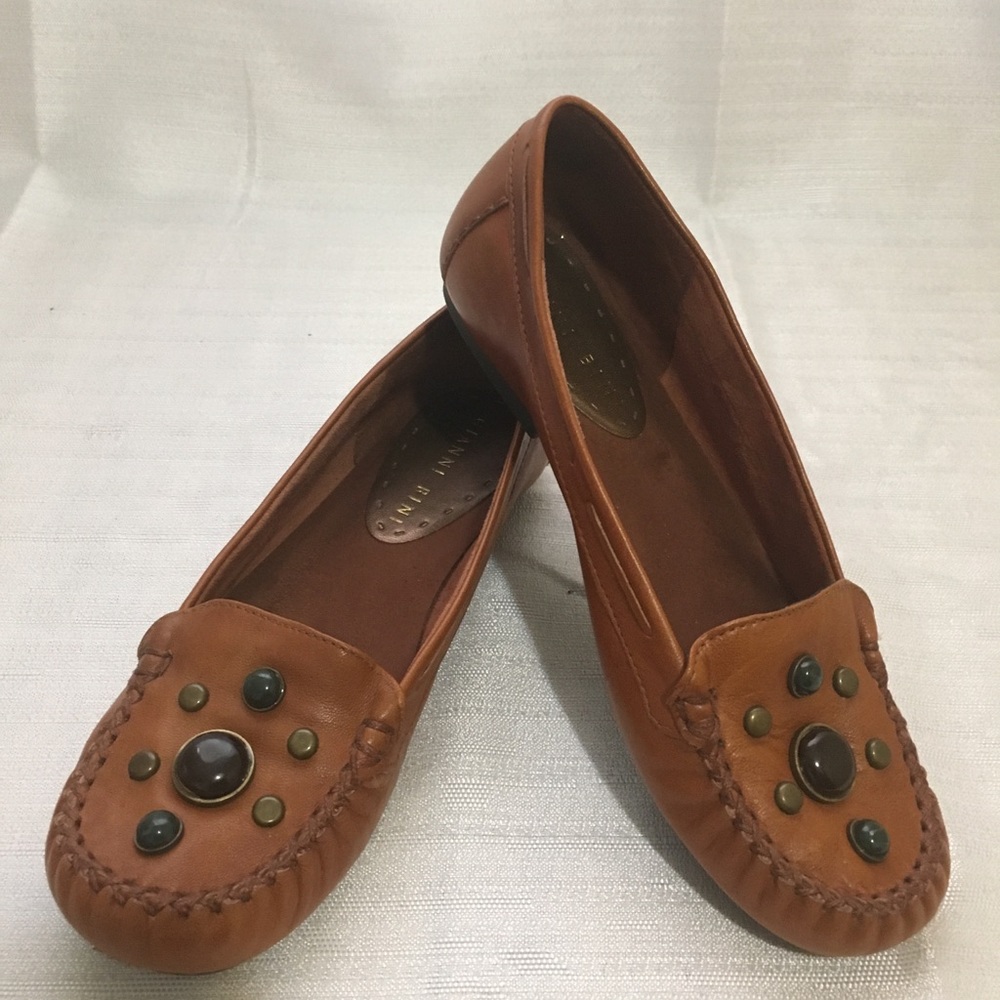 🔥Gianni Bini | Leather Moccasin Loafers